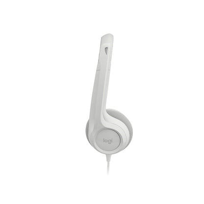 Logitech H390 USB Computer Headset (981-001286) — side view