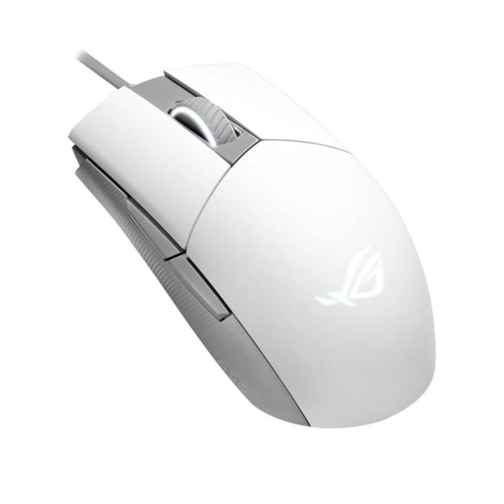 ASUS ROG Strix Impact II Moonlight White Gaming Mouse (90MP02C0-BMUA00) image 2