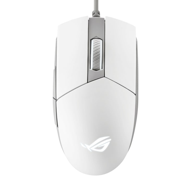 ASUS ROG Strix Impact II Moonlight White Gaming Mouse (90MP02C0-BMUA00) image 1