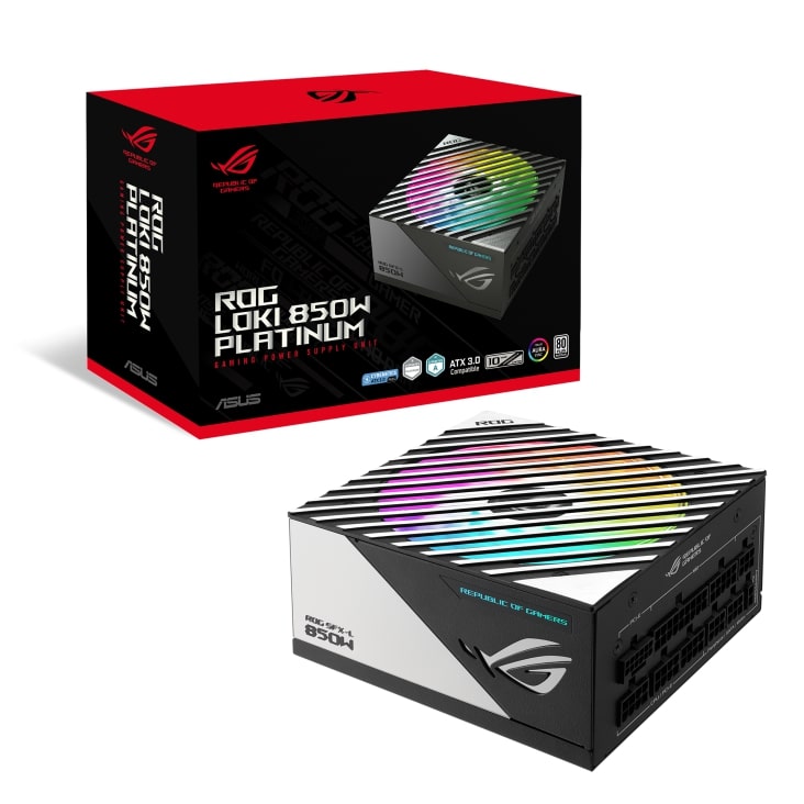 ASUS ROG LOKI SFX-L 850W 80+ Platinum Certified Gaming Power Supply (90YE00N3-B0NA00) image 1