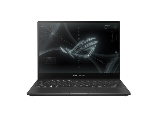 ASUS ROG Flow X13 GV301 Gaming Notebook PC – Ryzen 9-5900HS / 13.4″ WUXGA Touch / 16GB RAM / 1TB SSD / NVIDIA RTX 3050 Ti 4GB / Win 10 Home / Black (GV301QE-91610B1T) image 1