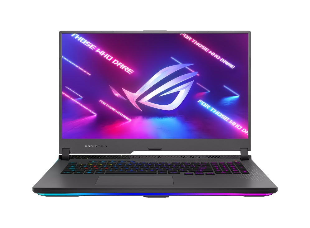 ASUS ROG Strix G17 Gaming Notebook PC – Ryzen 7-6800H / 17.3″ FHD Non-Touch / 16GB RAM / 1TB SSD / NVIDIA GeForce RTX 3060 Graphics / Win 11 Home (G713RM-71610G0W) image 1