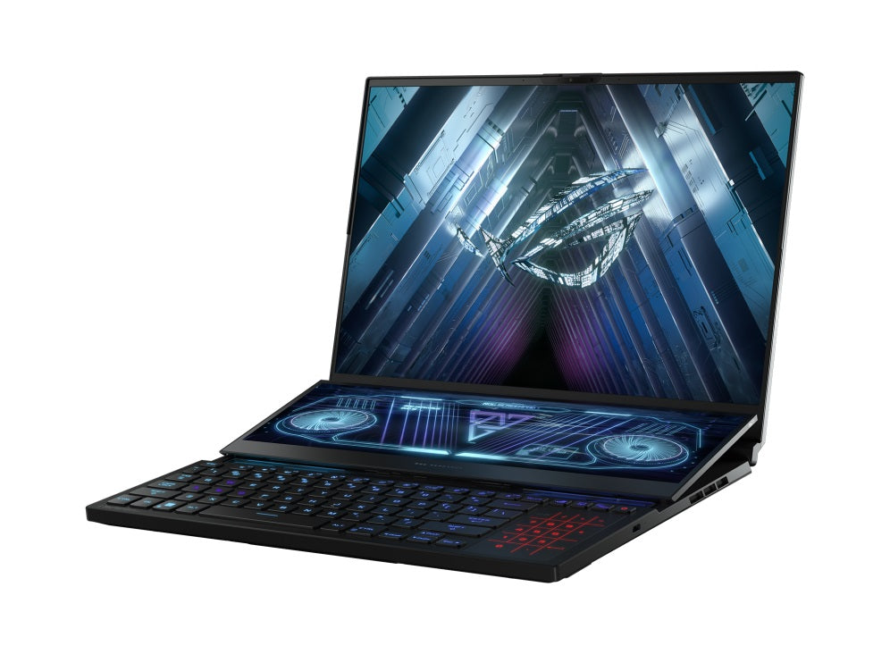 ASUS ROG Zephyrus Duo 16 GX650 Gaming Notebook PC – Ryzen 9-6980HX / 16″ FHD+ 165Hz / 32GB RAM / 512GB SSD / NVIDIA RTX 3070 Ti 8GB / Win 11 Home / Black (GX650RW-932512B0W) image 4