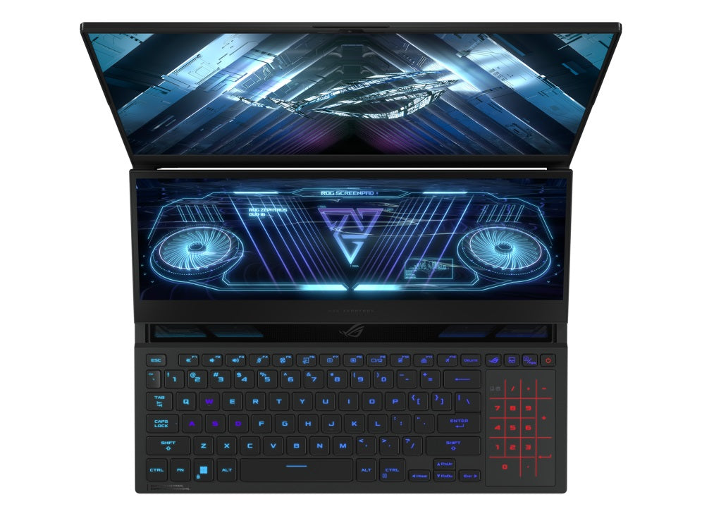 ASUS ROG Zephyrus Duo 16 GX650 Gaming Notebook PC – Ryzen 9-6980HX / 16″ FHD+ 165Hz / 32GB RAM / 512GB SSD / NVIDIA RTX 3070 Ti 8GB / Win 11 Home / Black (GX650RW-932512B0W) image 2