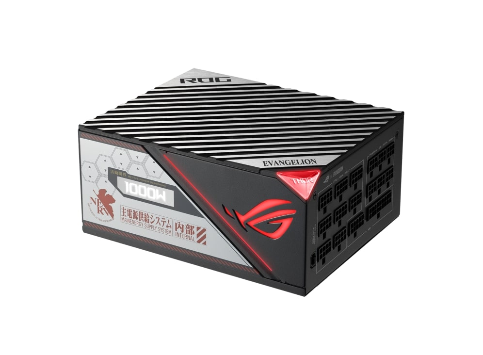 ASUS ROG THOR 1000W 80+ Platinum Certified II Evangelion Edition Gaming Power Supply (90YE00L3-B0NA00) image 2