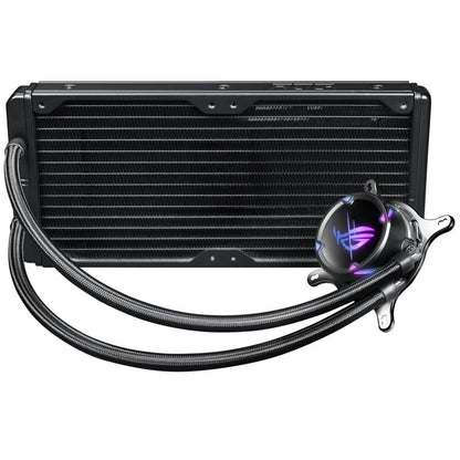 ASUS ROG Strix LC II 280 ARGB All-In-One Liquid CPU Cooler With AURA Sync (90RC00C1-M0UAY0) — side view
