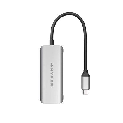 HyperDrive HD 4-in-1 USB-C Hub (HD41-GL) — side view