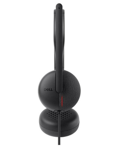 Dell WH3024 Wired Headset with Noise Cancellation (520-BBDH) — front view