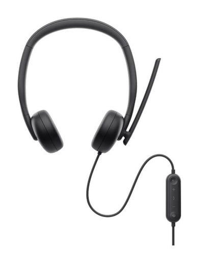 Dell WH3024 Wired Headset with Noise Cancellation (520-BBDH) — rear view