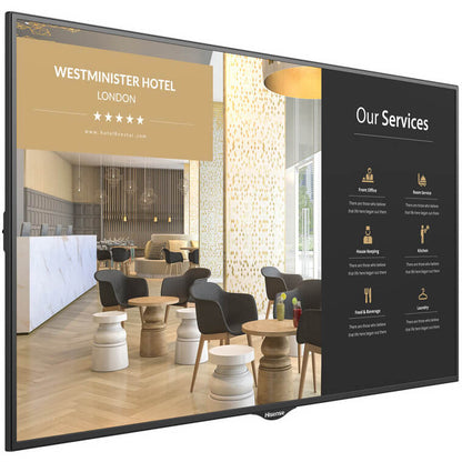 Hisense 49″ 4K UHD Digital Signage Display (HISENSE 49BM66AE) — front view