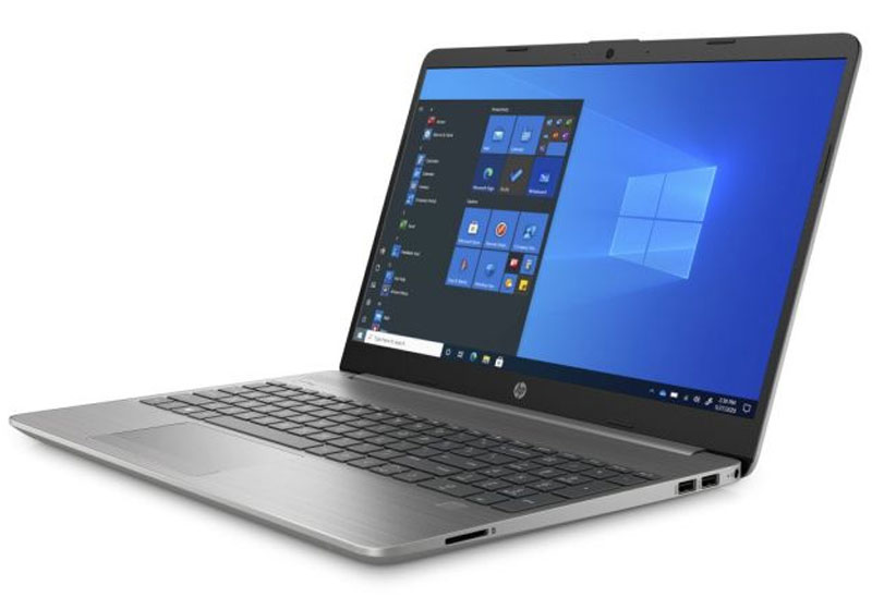 HP 255 G8 Notebook PC – Ryzen 5-3500U / 15.6″ HD / 4GB RAM / 1TB HDD / Win 10 Home / Asteroid Silver (34N20ES) — side view