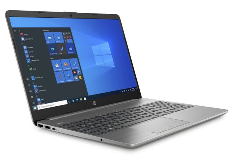 HP 255 G8 Notebook PC – Ryzen 5-3500U / 15.6″ HD / 4GB RAM / 1TB HDD / Win 10 Home / Asteroid Silver (34N20ES) — front view