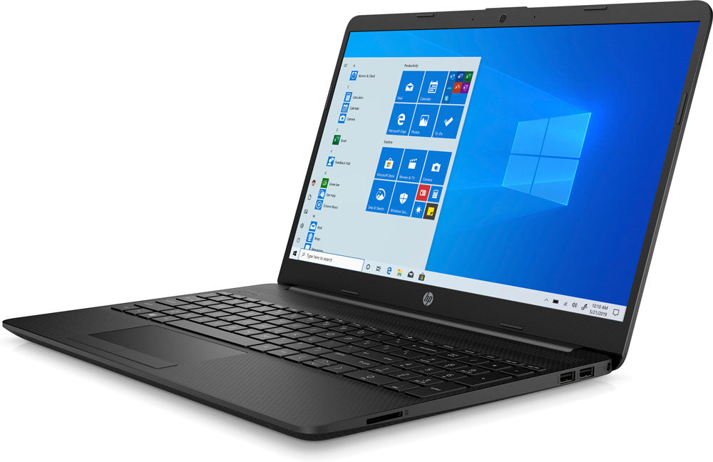 HP 255 G8 Notebook PC – Ryzen 3-3250U / 15.6″ HD / 8GB RAM / 256GB SSD / Win 10 Home / Dark Ash (3C3V1ES) — side view