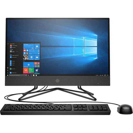 HP 200 G4 All-in-One Desktop PC – Core i5-10210U / 4GB RAM / 1TB HDD / 21.5″ FHD / Win 10 Pro (9UT32EA) image 1