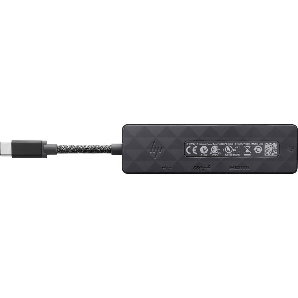 HP Elite USB-C Hub (4WX89AA) — front view