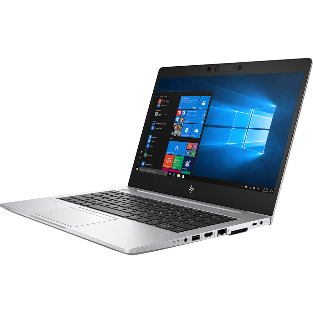 HP EliteBook 745 G6 Notebook PC – Ryzen 7 3700U / 14″ FHD / 16GB RAM / 512GB SSD / Win 10 Pro (7KP90EA) — side view