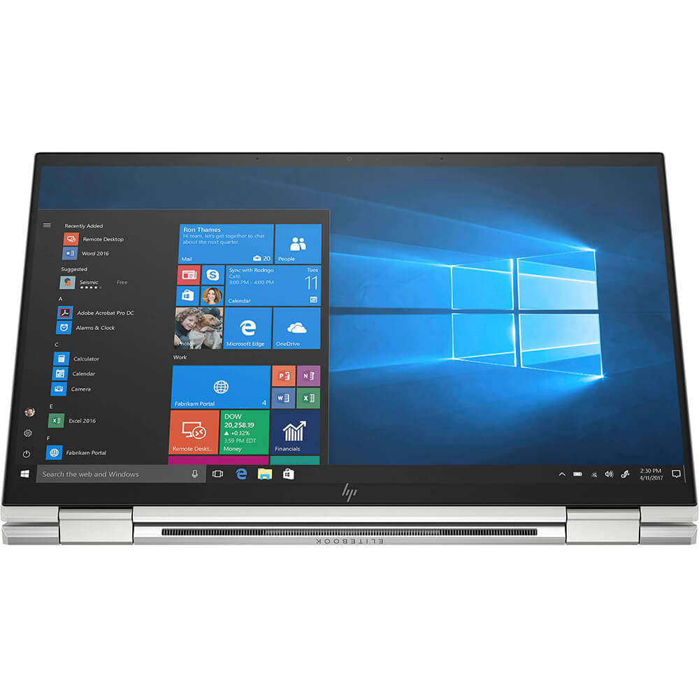HP EliteBook x360 1030 G7 Notebook PC – Core i7-10710U / 13.3″ FHD Touch / 16GB RAM / 512GB SSD / 4G LTE / Win 10 Pro (204N2E