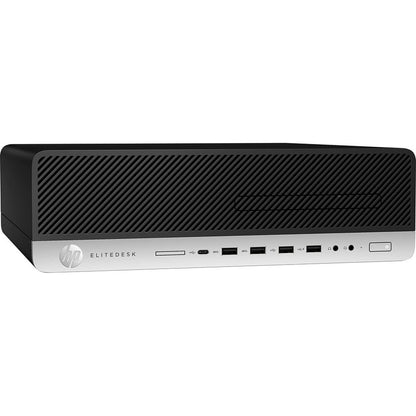 HP EliteDesk 800 G5 SFF PC – Core i7-9700 / 8GB RAM / 1TB HDD / Win 10 Pro (7PF00EA) — front view