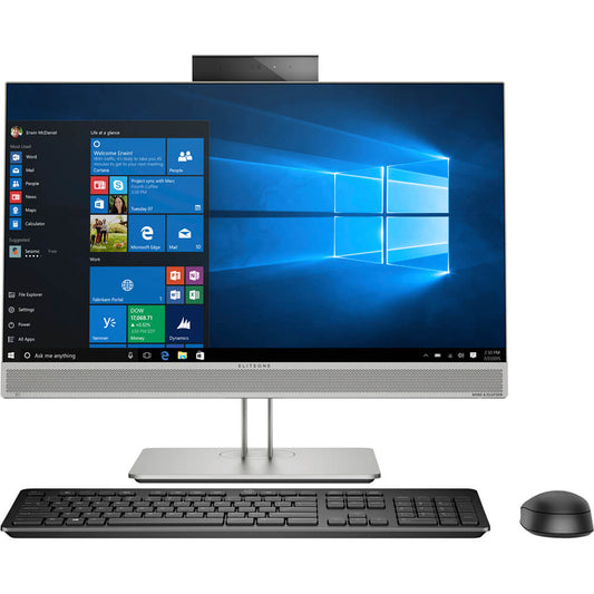 HP EliteOne 800 G5 All-in-One Desktop PC – Core i5-9500 / 23.8″ FHD / 8GB RAM / 1TB HDD / DVD-RW Drive / Win 10 Pro (7AC03EA) image 1