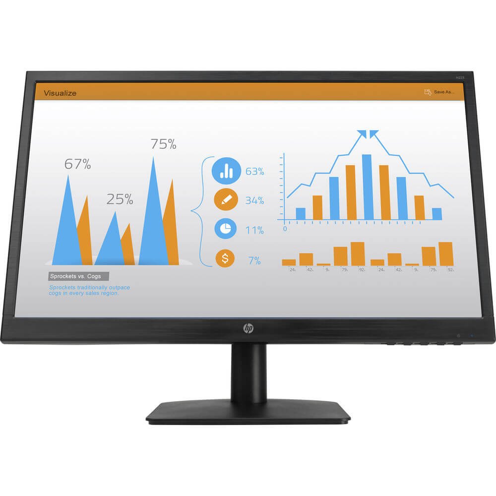 HP N223 21.5-inch Full HD LED Monitor (3WP71AS)
