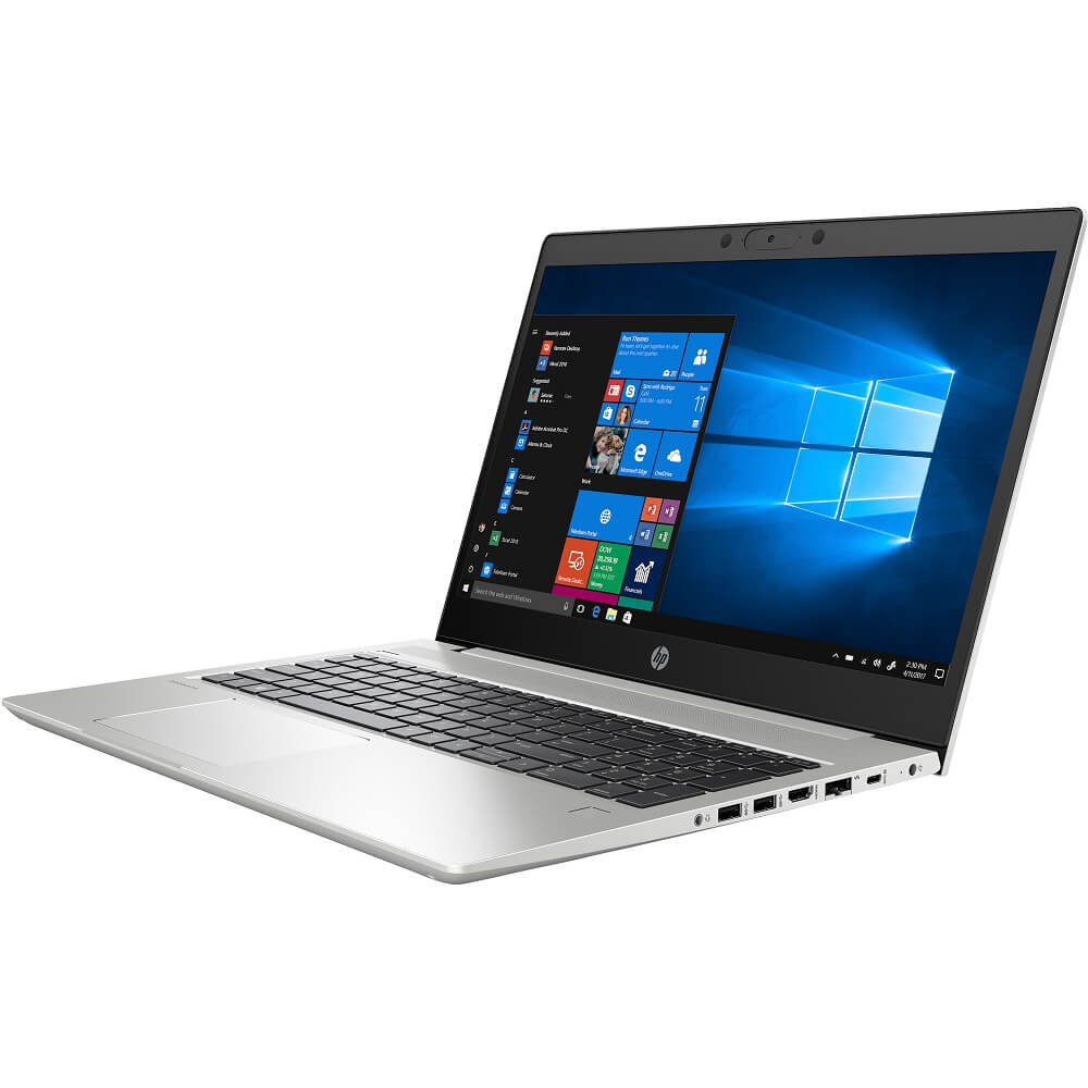 HP ProBook 450 G7 Notebook PC – Core i3-10110U / 15.6″ HD / 4GB RAM / 500GB HDD / Win 10 Pro (8VU90EA) — side view