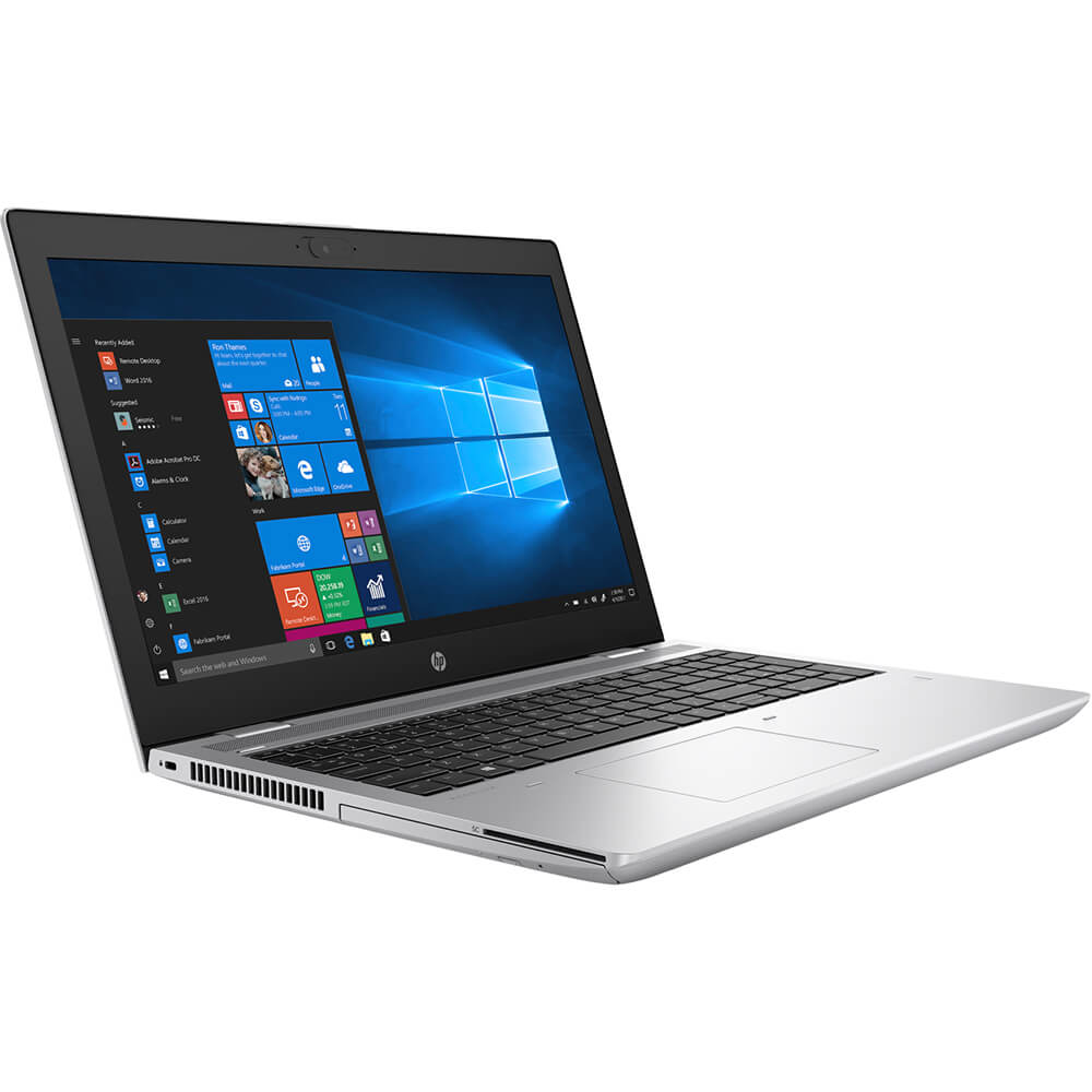 HP ProBook 650 G5 Notebook PC – Core i5-8265U / 15.6″ HD / 8GB RAM / 256GB SSD / Win 10 Pro (7KP32EA) — front view