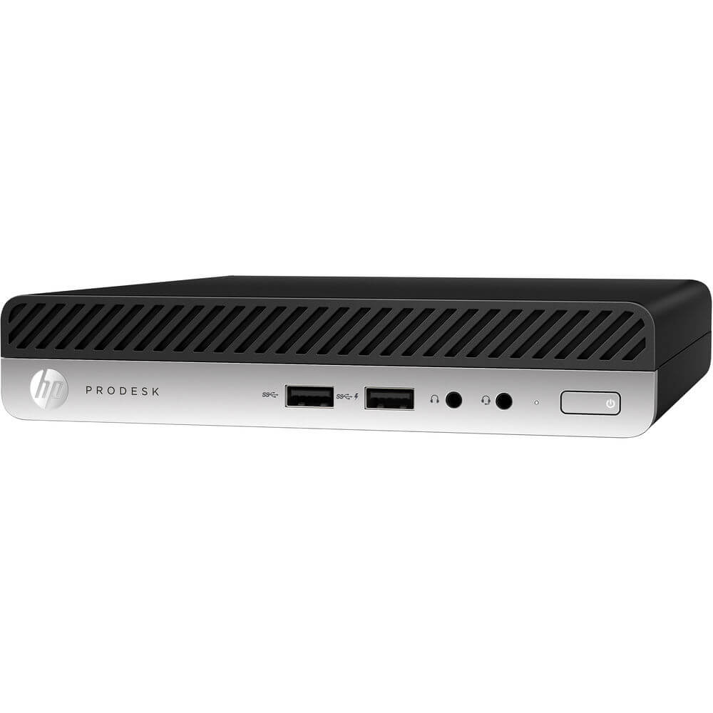 HP ProDesk 400 G5 Mini Desktop PC – Core i3-9100T / 4GB RAM / 1TB HDD / Win 10 Pro (7EM38EA) image 3
