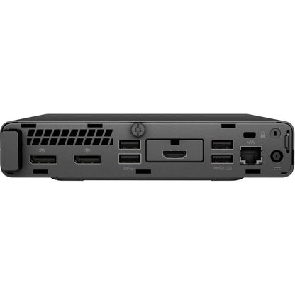 HP ProDesk 400 G5 Mini Desktop PC – Core i3-9100T / 4GB RAM / 1TB HDD / Win 10 Pro (7EM38EA) — rear view