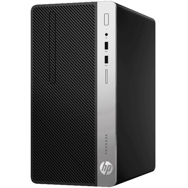 HP ProDesk 400 G6 Microtower PC – Core i3-9100 / 4GB RAM / 1TB HDD / Win 10 Pro (7EL64EA) image 3