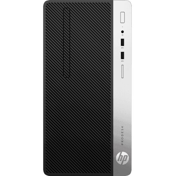 HP ProDesk 400 G6 Microtower PC – Core i3-9100 / 4GB RAM / 1TB HDD / Win 10 Pro (7EL64EA) image 1