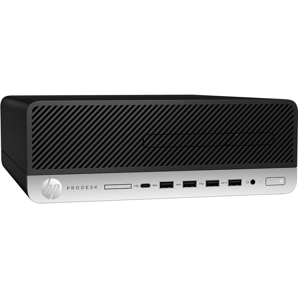 HP ProDesk 600 G5 SFF PC – Core i7-9700 / 8GB RAM / 256GB SSD / Win 10 Pro (7AC39EA) — front view