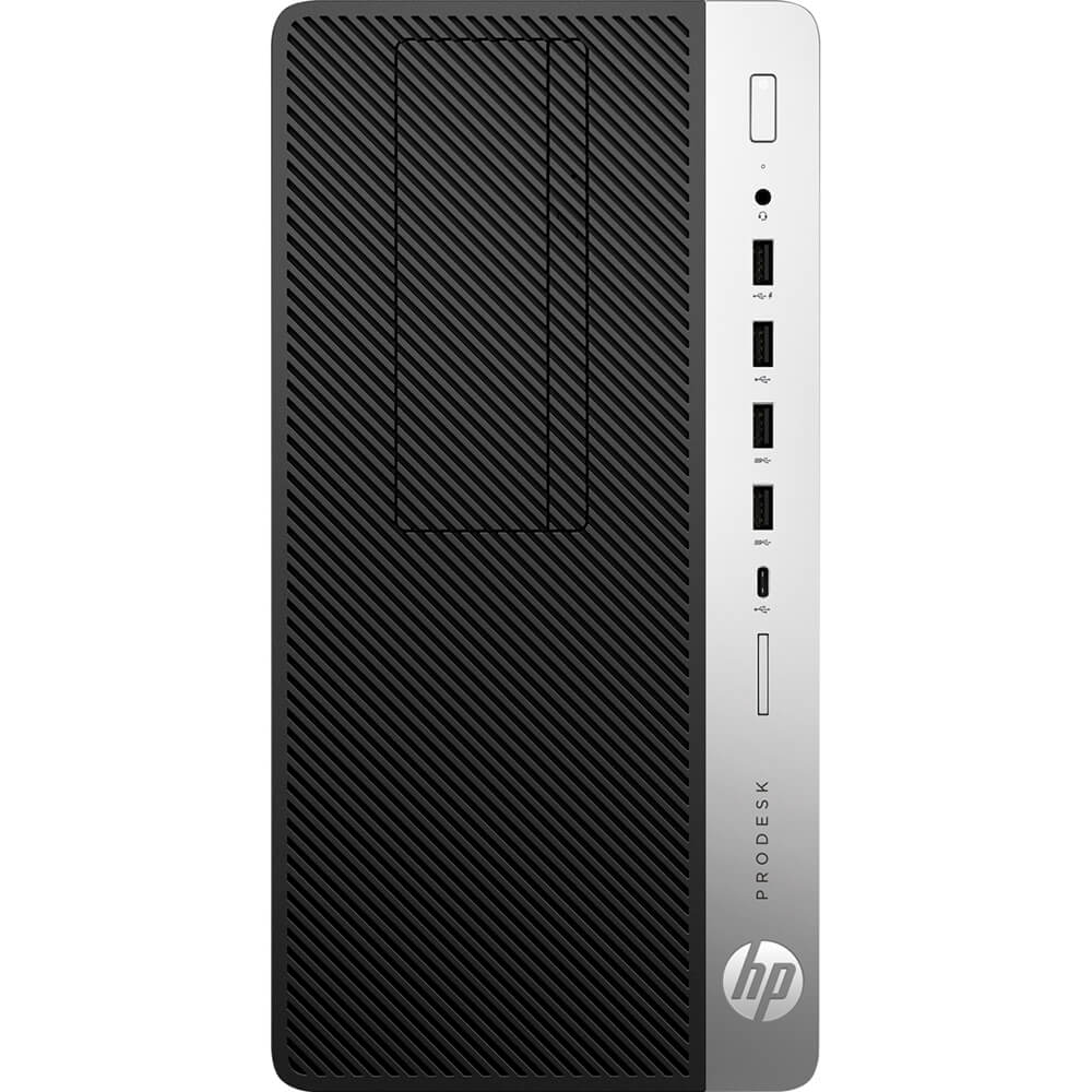 HP ProDesk 600 G5 Microtower PC – Core i5-9500 / 8GB RAM / 256GB SSD / Win 10 Pro (7QM87EA) image 1