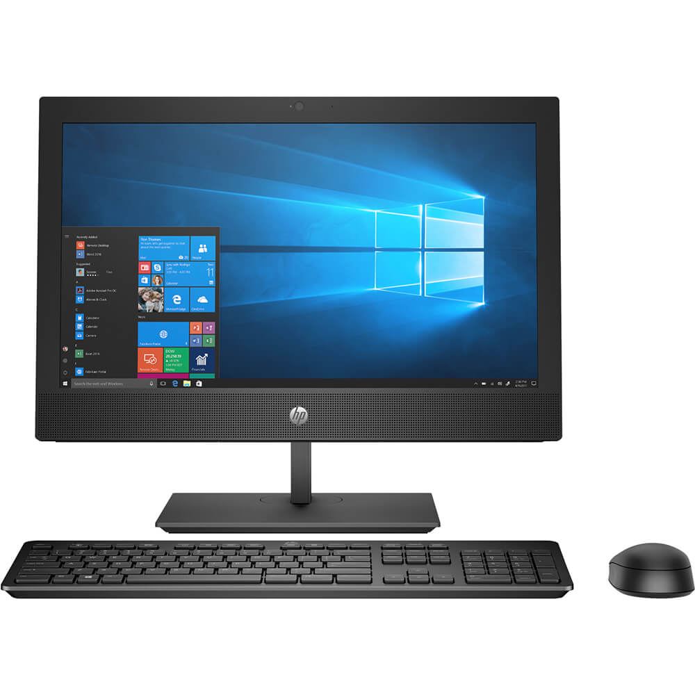 HP ProOne 400 G5 All-in-One Business PC – Core i5-9500T / 8GB RAM / 256GB SSD / 20″ HD+ / Win 10 Pro (7EM55EA) image 1