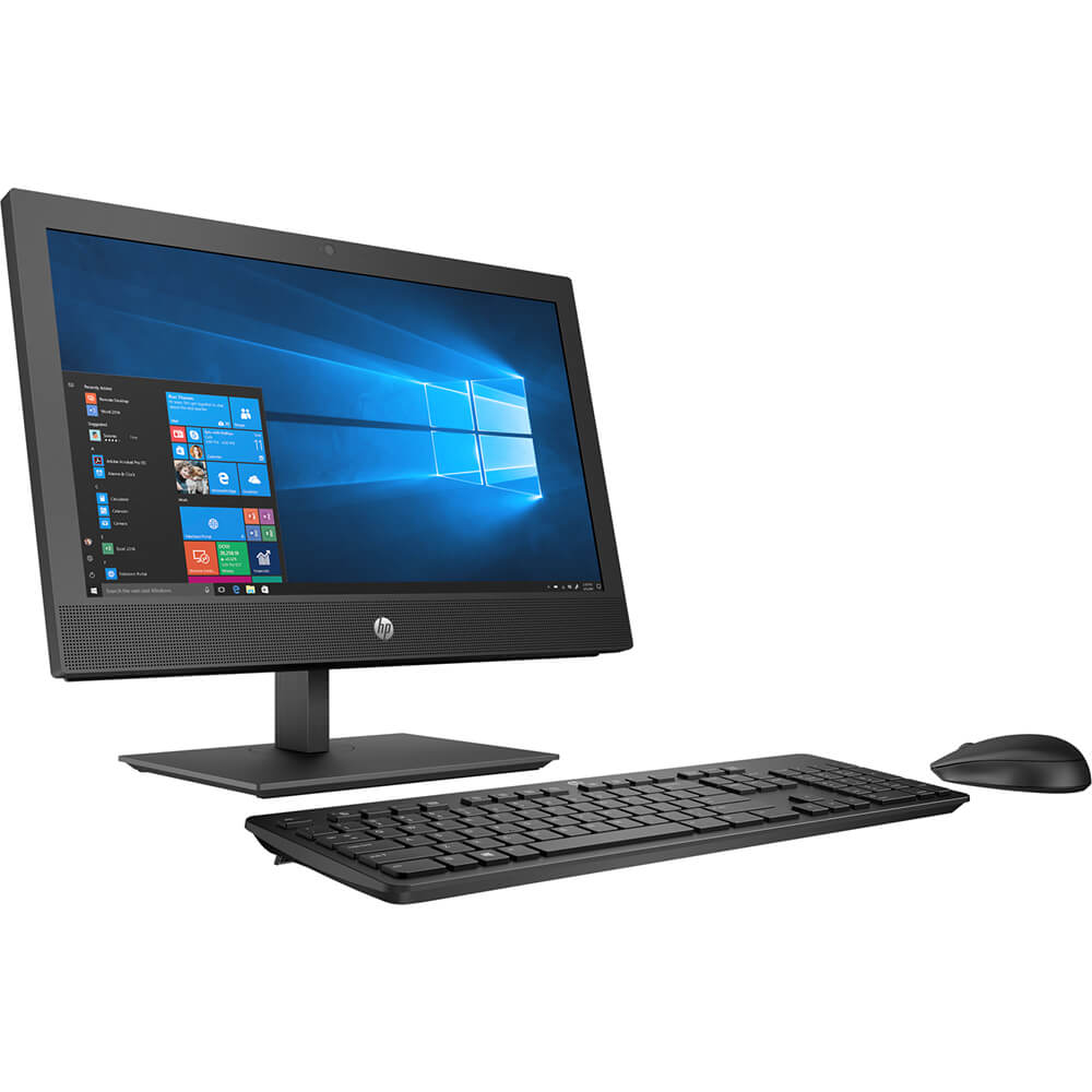 HP ProOne 400 G5 All-in-One Business PC – Core i5-9500T / 8GB RAM / 256GB SSD / 20″ HD+ / Win 10 Pro (7EM55EA) image 2