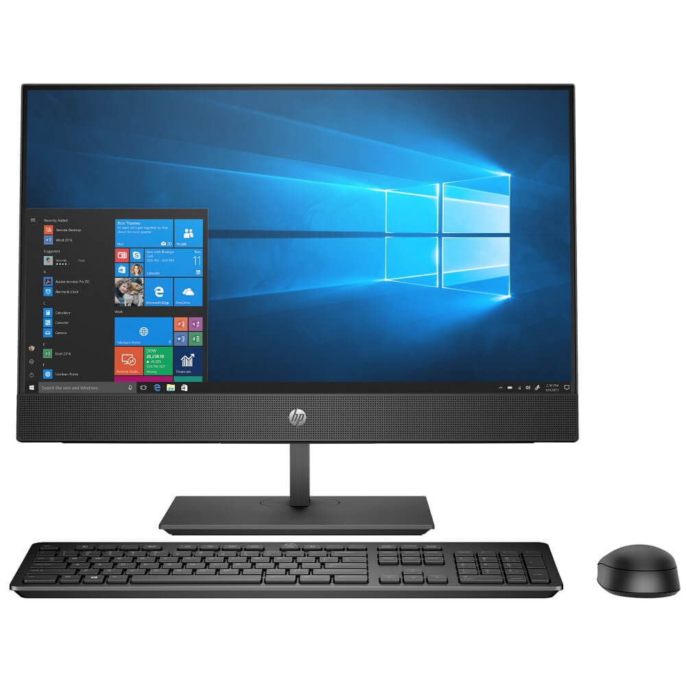 HP ProOne 440 G5 All-in-One Business PC – Core i5-9500T / 8GB RAM / 256GB SSD / 23.8″ FHD / Win 10 Pro (7EM21EA) image 1