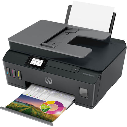 HP Smart Tank 530 Wireless All-in-One Printer (4SB24A) — side view