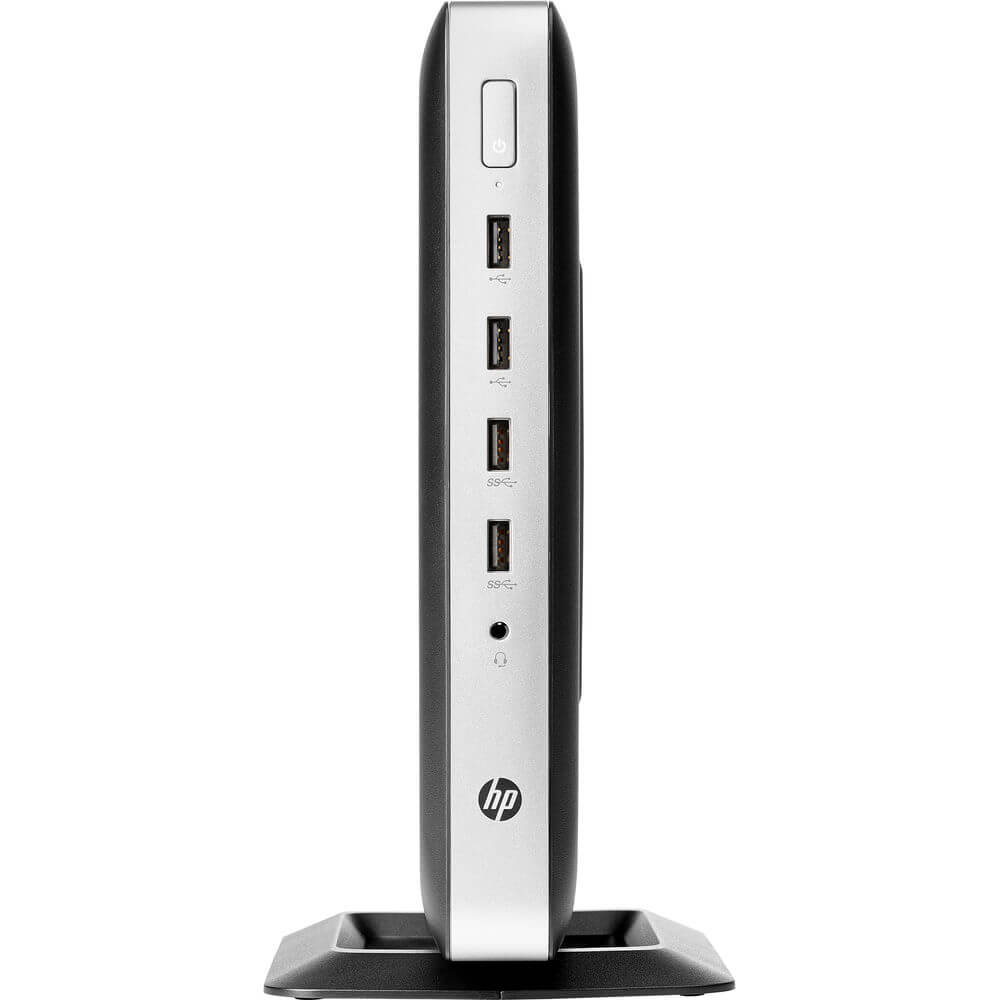 HP t630 Thin Client – AMD GX-420GI / 4GB RAM / 16GB M.2 Drive / Wireless AC / Windows Standard 7E (X9S73EA) image 1