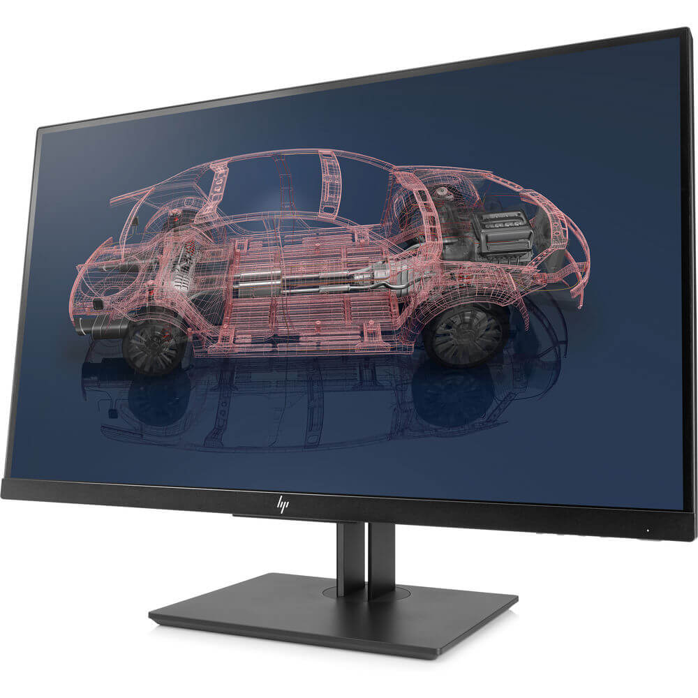 HP Z27n G2 27-inch QHD LED Monitor (1JS10A4) — side view
