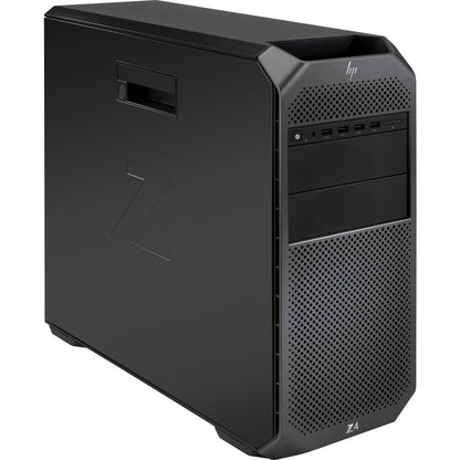 HP Z4 Tower G4 Workstation – Xeon W-2123 / 16GB RAM / 256GB SSD / DVD-RW Drive / Win 10 Pro (2WU69EA) — front view