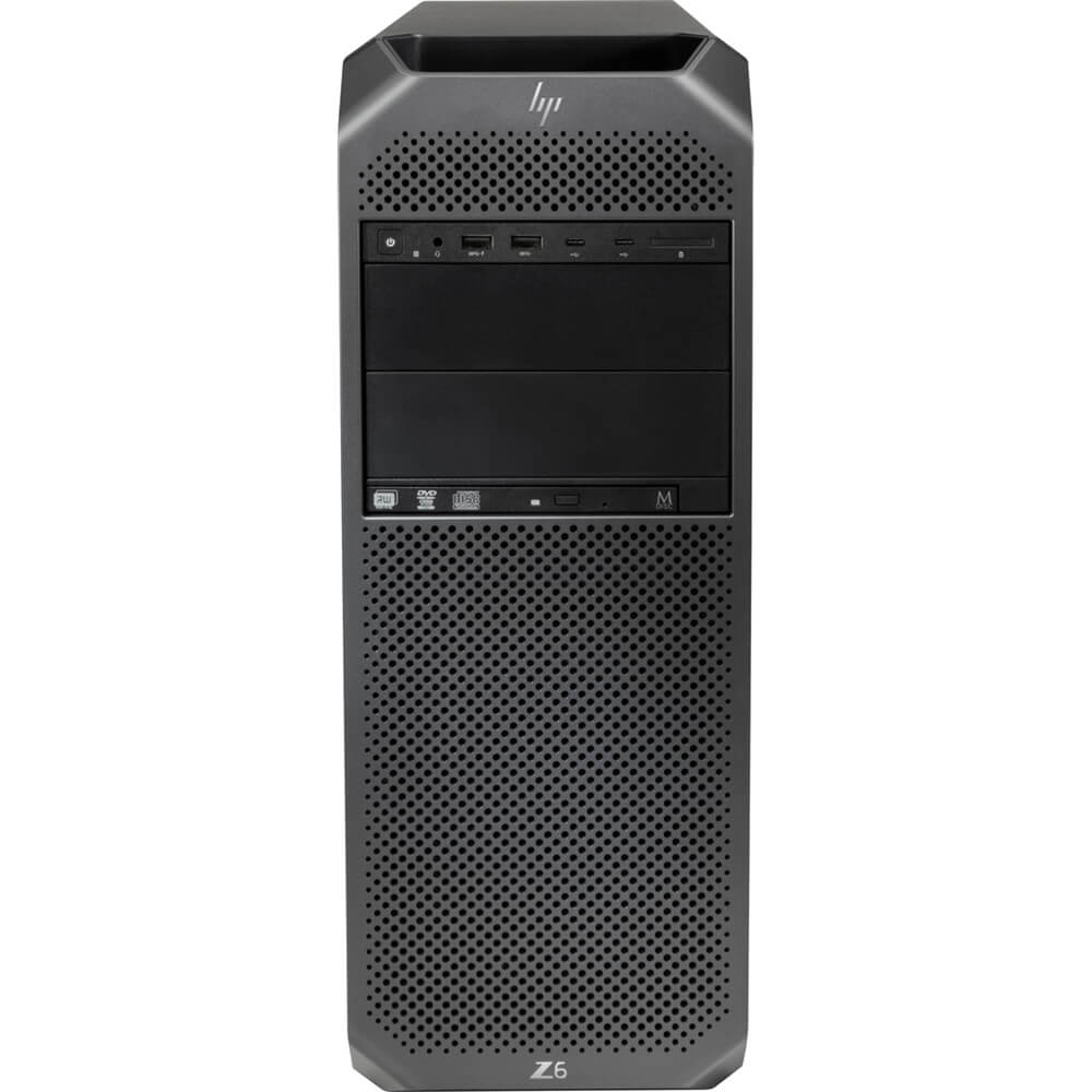 HP Z6 G4 Tower Workstation Desktop PC – Xeon Silver 4108 / 32GB RAM / 1TB HDD / DVD-RW Drive / Win 10 Pro (2WU44EA) image 1