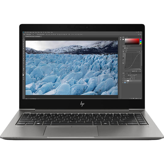 HP ZBook 14u G6 Mobile Workstation – Core i7-8565U / 14″ FHD / 16GB RAM / 512GB SSD / Radeon Pro WX 3200 4GB / 4G LTE / Win 10 Pro (118L7ES) image 1