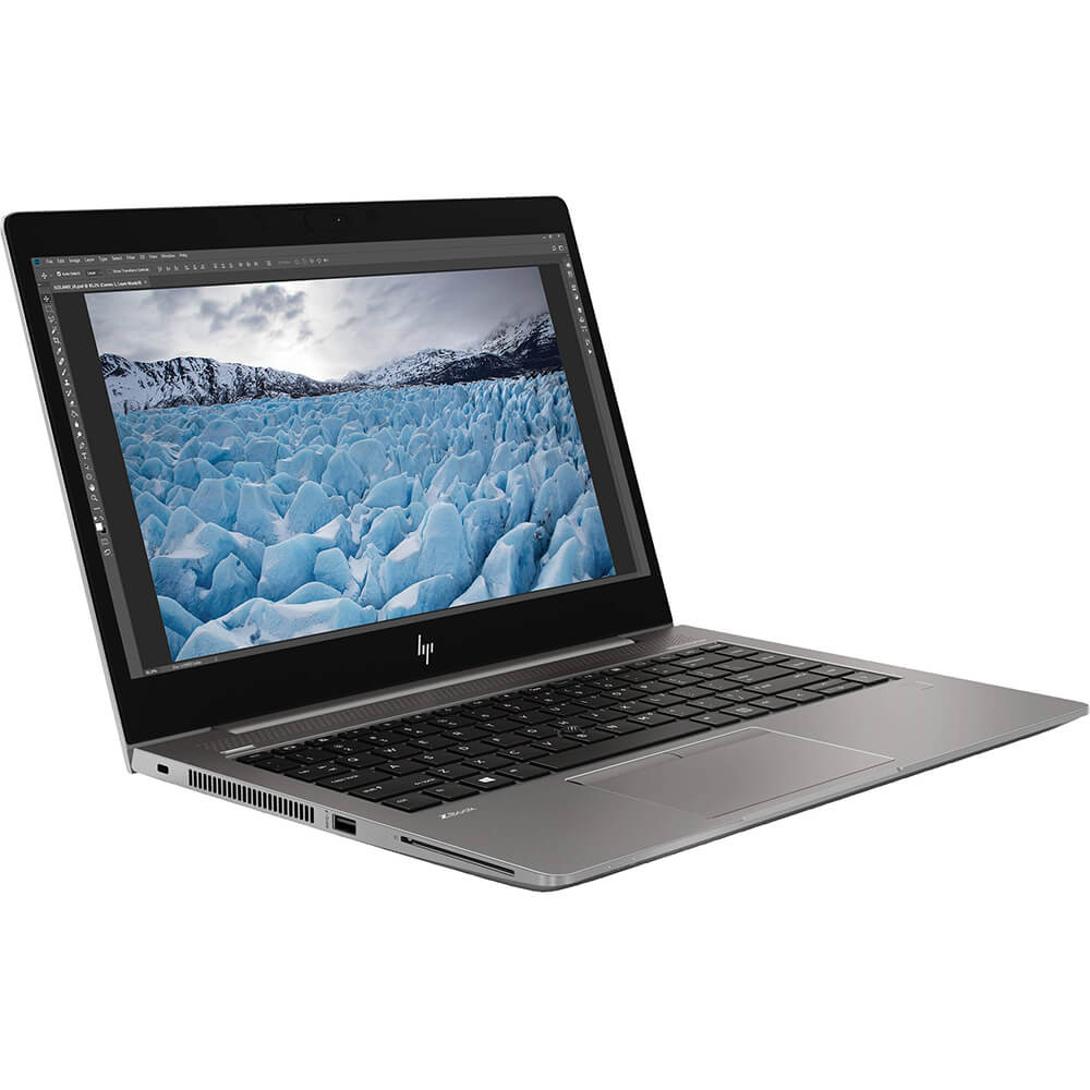 HP ZBook 14u G6 Mobile Workstation – Core i7-8565U / 14″ FHD / 16GB RAM / 512GB SSD / Radeon Pro WX 3200 4GB / 4G LTE / Win 1
