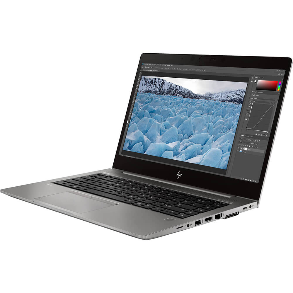 HP ZBook 14u G6 Mobile Workstation – Core i7-8565U / 14″ FHD / 16GB RAM / 512GB SSD / Radeon Pro WX 3200 4GB / 4G LTE / Win 1