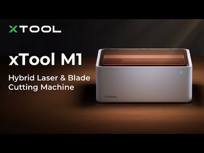 xTool M1 Basic Desktop Laser and Blade Cutter, 10W — packaging