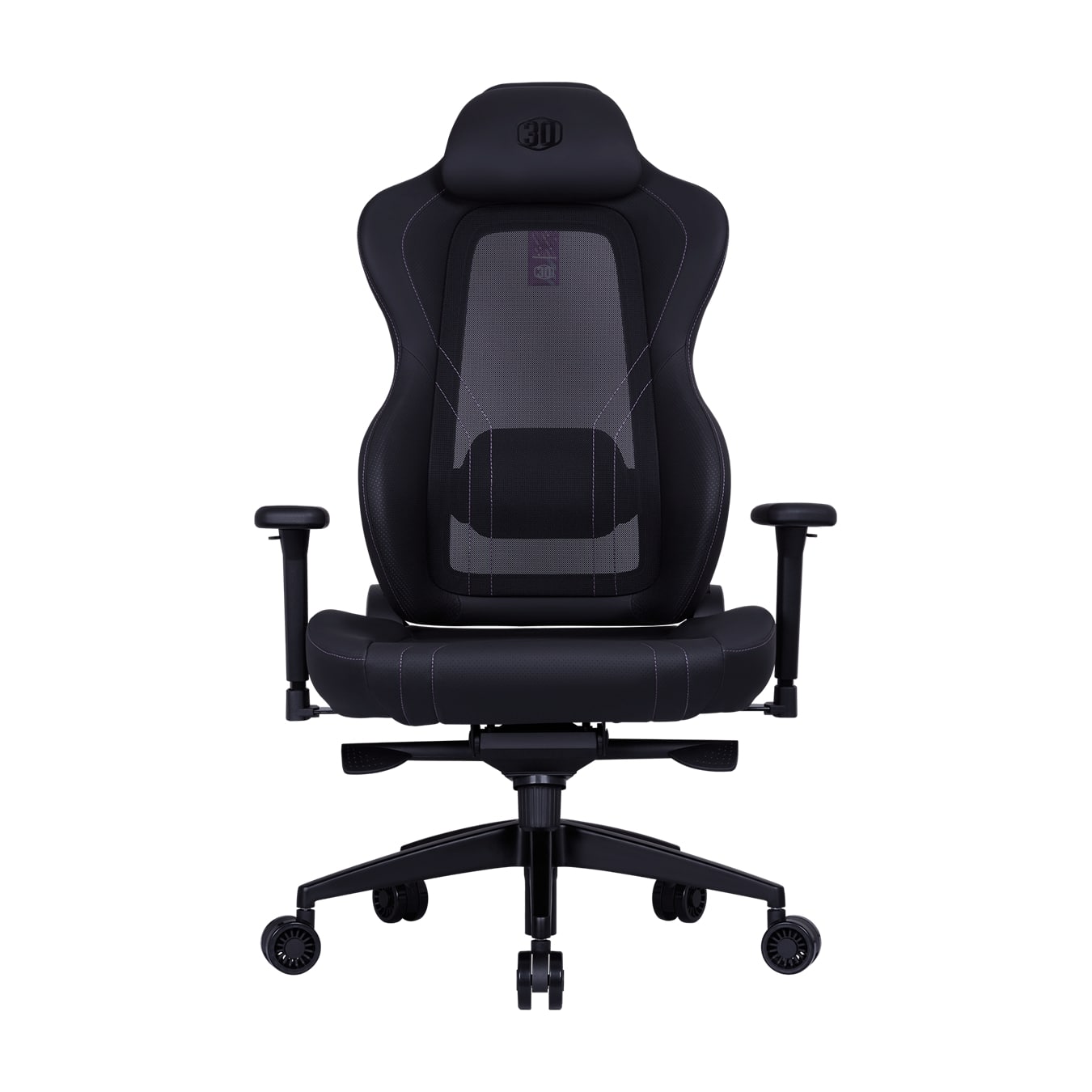 Cooler Master Hybrid 1 ERGO Purple & Black Gaming Chair (CMI-GCHYB1-BK30TH) – 30th Anniversary Edition image 1
