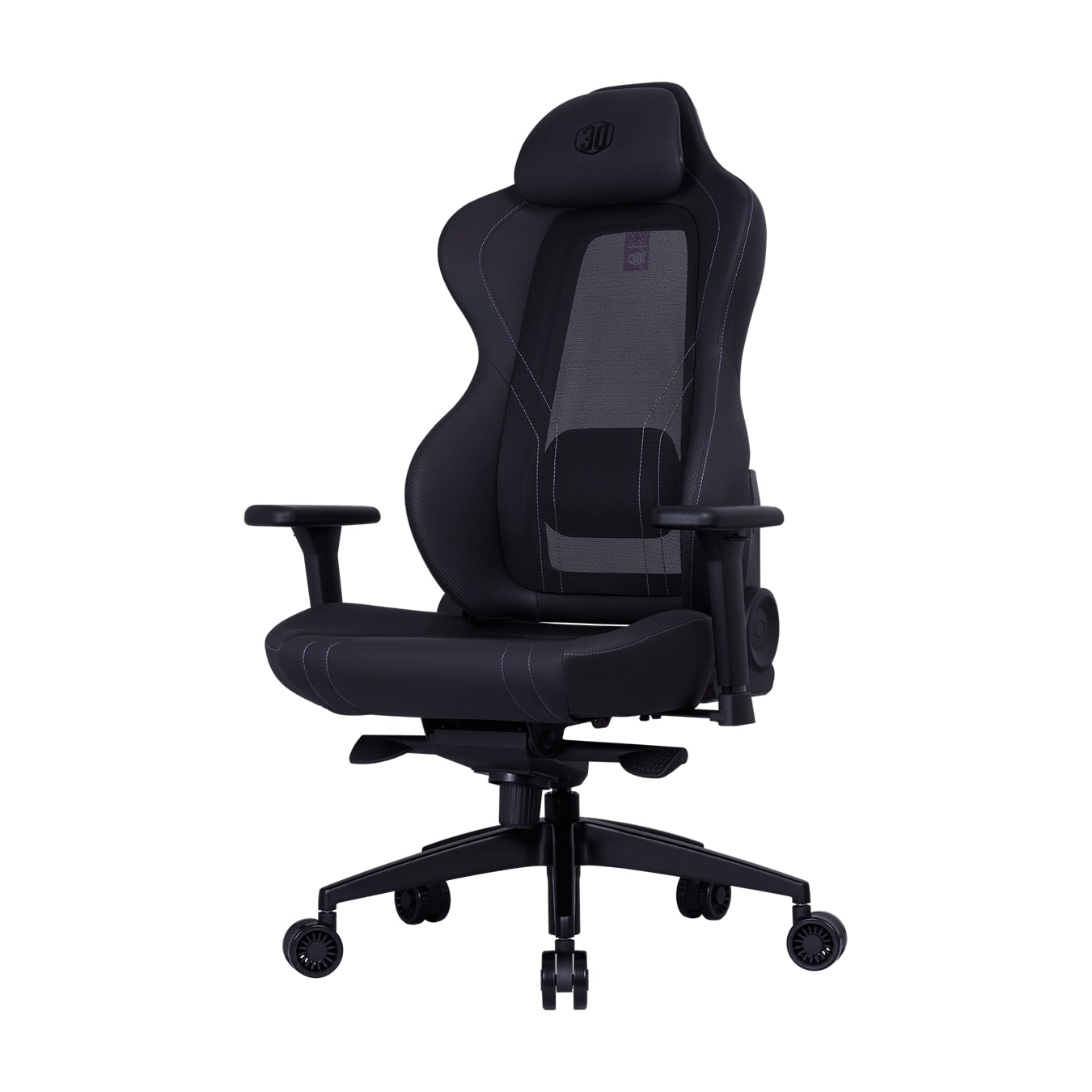 Cooler Master Hybrid 1 ERGO Purple & Black Gaming Chair (CMI-GCHYB1-BK30TH) – 30th Anniversary Edition image 2