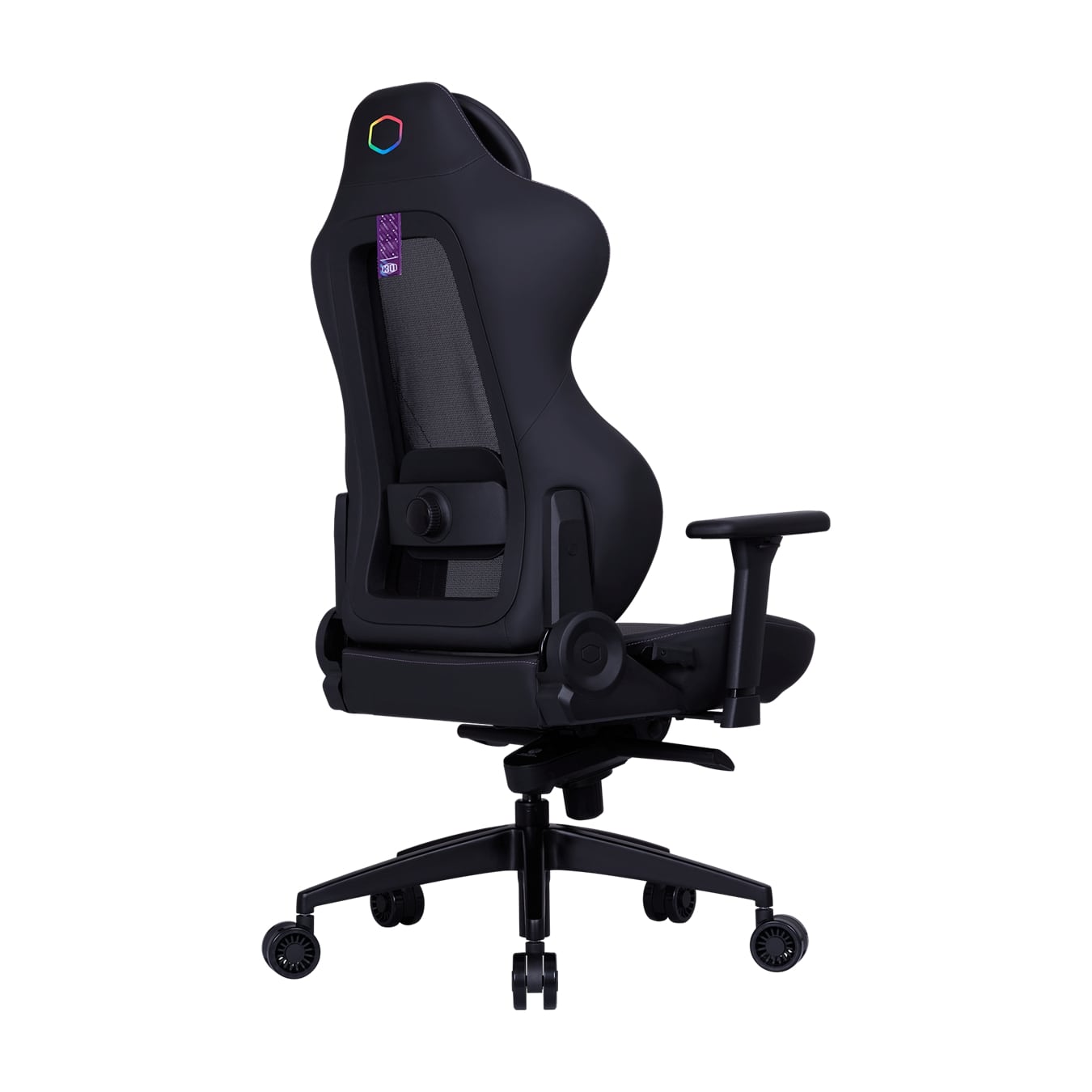 Cooler Master Hybrid 1 ERGO Purple & Black Gaming Chair (CMI-GCHYB1-BK30TH) – 30th Anniversary Edition image 3