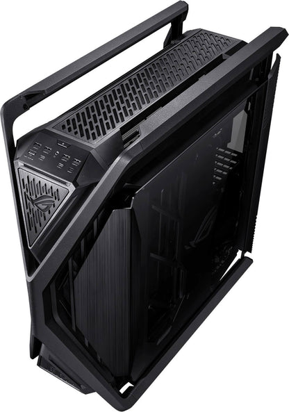 ASUS ROG Hyperison GR701 Black Tower Gaming Case (90DC00F0-B39000) — rear view