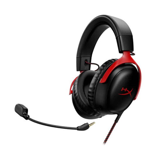 HyperX Cloud III Black Red Gaming Headset (727A9AA) image 2