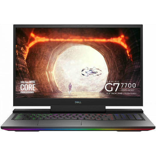 Dell Inspiron 7700 G7 Gaming Notebook PC – Core i7-10750H / 17.3″ FHD / 16GB RAM / 1TB SSD / NVIDIA GeForce GTX 1660 Ti 6GB GDDR6 Graphics / Win 10 Home / Mineral Black (I7700I7161GW10S) image 1